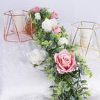 Grey Green Artificial Eucalyptus Garland, 6 Pack, 6 Ft Plastic Greenery