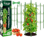 Legigo 4ft 4-Pack Tomato Cage for Garden Plant Support- Up to 48inch Garden Stakes Tomato Cage, Tomato Trellis for Potted Plants, Tomato Cages Plant Stakes for Climbing Vegetables Plants Flowers