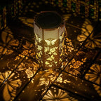 Butterfly Solar Lights Outdoor -Mothers Day Gifts for Mom Grandma, Birthday Gifts for Women, Butterflies Solar Lanterns Outdoor Waterproof Garden Decoration for Outside