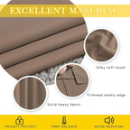 Blackout Blinds for Patio Door – Cappuccino, 1 Panel