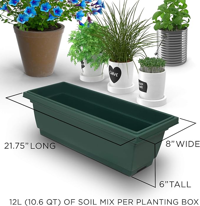 Outland Living 4-Ft Raised Garden Bed - Vertical Garden Freestanding Elevated Planters 4 Container Boxes - Good for Patio Balcony Indoor Outdoor - Perfect to Grow Vegetables Herbs Flowers
