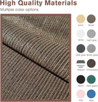 Sunny Guard Customized 3.3'x24' Brown Balcony Privacy Screen, 180 GSM - Image 5