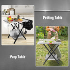 Outdoor Grill Table, Foldable Pizza Oven Stand & Griddle Stand - Image 7
