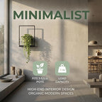 2 Pack Plant Stand Indoor Outdoor Hanging Planters for Indoor Plants Wall Plant Holder for Indoor Plants Plant Frames Wall Decor for Livingroom Bedroom Balcony Patio