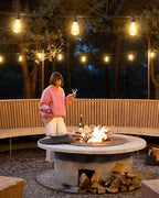 Outdoor String Lights Waterproof, 50FT Patio Lights with 26 ST38 Edison Bulbs (1 Sqare), Outside Hanging Decorative Lights for Porch, Blacony, Blackyard, Bistro, Garden, 2700K
