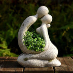 Unique Planters for Indoor Outdoor Plants Head Face Planter Pot Large Succulent Planters Flower Vase with Drainage Hole Around You