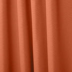 Exclusive Home Cabana Solid Indoor/Outdoor Light Filtering Hook-and-Loop Tab Top Curtain Panel Pair, 54"x120", Mecca Orange