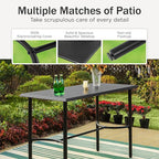 PHI VILLA Outdoor Patio Bar Table - Image 4
