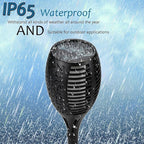 Solar Torch Light 43 Inch, Flickering Flame, 3 Modes, Glossy Finish