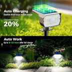 nipify Solar Lights Outdoor Waterproof, Motion Sensor Spot Lights- 4 Pack/56 LED/3 Modes Solar Powered Spotlights 2-in-1 Auto On/Off Landscape Lighting for Outside Yard Wall Garden, Cool White