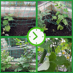 Trellis Netting for Climbing Plants - 2 Pack 7 x 10Ft Heavy Duty Garden Trellis Netting for Cucumber, Vine, Fruits & Vegetables Tomato Plants Trellis Net, Climbing Vining Plants
