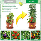 Legigo 4 Pack Square Tomato Cages for Garden- Up to 60 Inch Tomato Plant Support Stakes Cage, Heavy Duty Steel Tomato Trellis Garden Stakes for Raised Garden Bed Climbing Vegetables Cucumbers Flowers