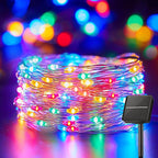 Solar String Lights for Outside – Multicolor