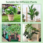 5 Pack Stackable Plant Supports Stakes, Sturdy Garden Trellis for Climbing & Vining Plants, Monstera, Pothos & Philodendron - Reusable Plant Stakes for Indoor & Outdoor Potted Plants