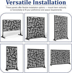 Outdoor Privacy Screen, Freestanding Privacy Fence Panels - Image 5