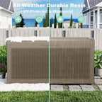 60 GallonOutdoor Storage Box, Resin Deck Boxes Waterproof, IndoorOutdoor Bin - Image 7