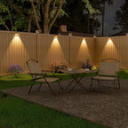 NIORSUN Solar Fence Lights,12 Pack Solars Deck Light,Warm White Color,Outdoor Bulb Waterproof Led IP65,Power Patio Lamp with Lenses for Outside/Backyard/Railing/Yard（White）