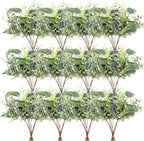 Artificial Greenery Stems, 120 Pcs Green Faux Eucalyptus Bulk Pack