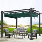 SCOCANOPY Replacement Cover Compatible with Home Depot Hampton Bay Pergola # GFM00467F,GFM00469A,(Forest Green)