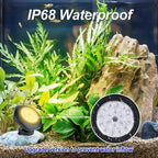 Solar Pond Lights,3000K Warm White LED Underwater Submersible Fountain Light,IP68 Waterproof Landscape Spotlights Lighting for Fish Aquarium Tank Garden Yard Pond Pool Decor(3-in-1)