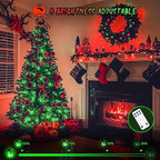 String Lights 168 ft Outdoor Color Changing LED with Remote and Reel