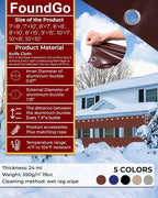 FoundGo 8'H x 8'W Vinyl Curtains - Image 4