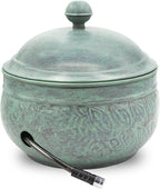 Key West Hose Pot with Lid - Blue Verde by Good Directions