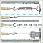 Amgo Custom Size 5' x 9' x 10.3' Beige Right Triangle Sun Shade Sail UPF50+ AGTAPRT12, Order to Make Canopy Awning, 95% UV Blockage, Water & Air Permeable, Commercial Standard (We Customize)