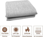 SCOCANOPY Replacement Sling Top for Rona Lowe's Allen + roth 10 ft x 10 ft Freestanding Pergola Sold at Lowe's, L-PG152PST-B (Size: 200" (L) x 103" (W)),Gray