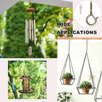 PlusRoc 20Pack Ceiling Hooks for Hanging Plants Outdoor String Lights Heavy Duty, 2.2 Inch Eye Hook Screw in Cup Hooks Q-Hanger for Patio Lights, Wall Wood Fence Deck Mount(Bronze)