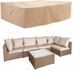 WJ-X3 Extra Large Patio Furniture Set Covers Waterproof, Outdoor Table Cover - Image 8