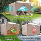 Privacy 6.6x6.6 Pop up Canopy Tent with Sidewalls