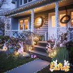 Easter String Lights, 168 ft LED Multicolor Clear Wire with Remote