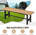 Giantex 2-Person Outdoor Bench Seat - Image 6