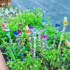 Decorative Garden Stakes DIY Kit, 238 Pieces, Multicolor Lighted Globe Set