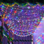 String Lights 500 LED 165 ft Multicolor, 8 Lighting Modes