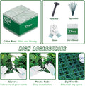Artificial Boxwood Hedge Panels, 12 Pieces 20x20 Inch HDPE Greenery