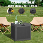 NUNU LAB 30 Gallon Outdoor Storage Box Waterproof, Outside Package Delivery - Image 5