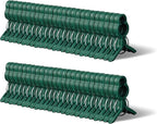 Garden Plant Clips 50 Pack Big Size Dark Green, Reusable Garden Plant Supports Clips for Supporting Stems of Flower Vine Vegetables Tomatoes Climbing