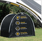 Happy Travel Bike Storage Shed Tent, Outdoor Portable Bicycle Storage Sheds - Image 6