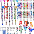 Decorative Garden Stakes Kit, 238 Pcs Fairy Wand DIY Set, Rose Flower