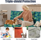 Cushion Covers 8 Pack Stretch Fit Rainforest Washable 95% Polyester Blend