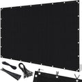 Artpuch 90% Sun Shade Cloth, 10 x 10 FT Pergola Shade Cover Canopy with Grommets, Sun Screen Fabric Tarp for Patio, Outdoor, Garden, Backyard, Black