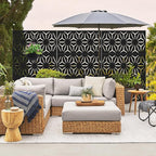 72" H×48" W Metal Privacy Screen, Outdoor Indoor Privacy Screens - Image 8