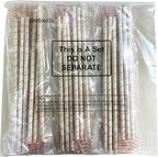 18 Pcs Electroculture Plant Stakes 17 Inches Long Copper Garden Stakes Electroculture Copper Gardening Antenna for Growing Vegetable Garden Plants Support