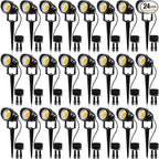SUNVIE 24 Pack Low Voltage Landscape Lights LED 12W Landscape Lighting with connectors AC/DC 12V-24V Outdoor Spotlight IP65 Waterproof Tree Flag Lights Warm White Spotlights for Yard Garden Pathway