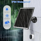 Zivif Solar Panel Charger for Arlo Essential 2K (2nd Gen), Essential XL & Spotlight Cameras – USB-C & Micro USB, IP66 Waterproof, 360° Adjustable Mount, 7.2ft Cable