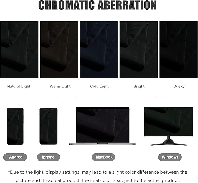 BONZER Outdoor Curtains for Patio Water Resistant Heavy Privacy Light Filtering Grommet Outside Curtains for Porch, Pergola, Gazebo, 1 Panel, 54W x 84L inch, Black