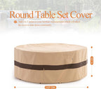 WJ-X3 Round Patio Furniture Cover, Waterproof, UV Resistant, Anti-Fading - Image 7