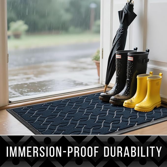 Yimobra Outdoor Runner Rug 72x24, All-Season Waterproof Doormat Outdoor Entrance - Image 4